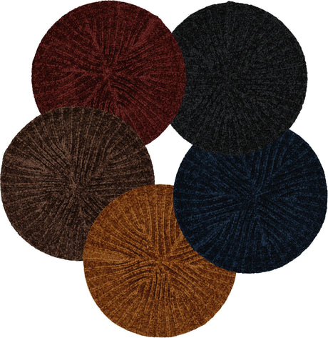 Revaz Womens Wide Ribbed Chenille Lined Beret/Snood - SSB43