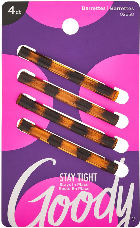 Goody Stay Tight Barrettes 4 Pack - 02658