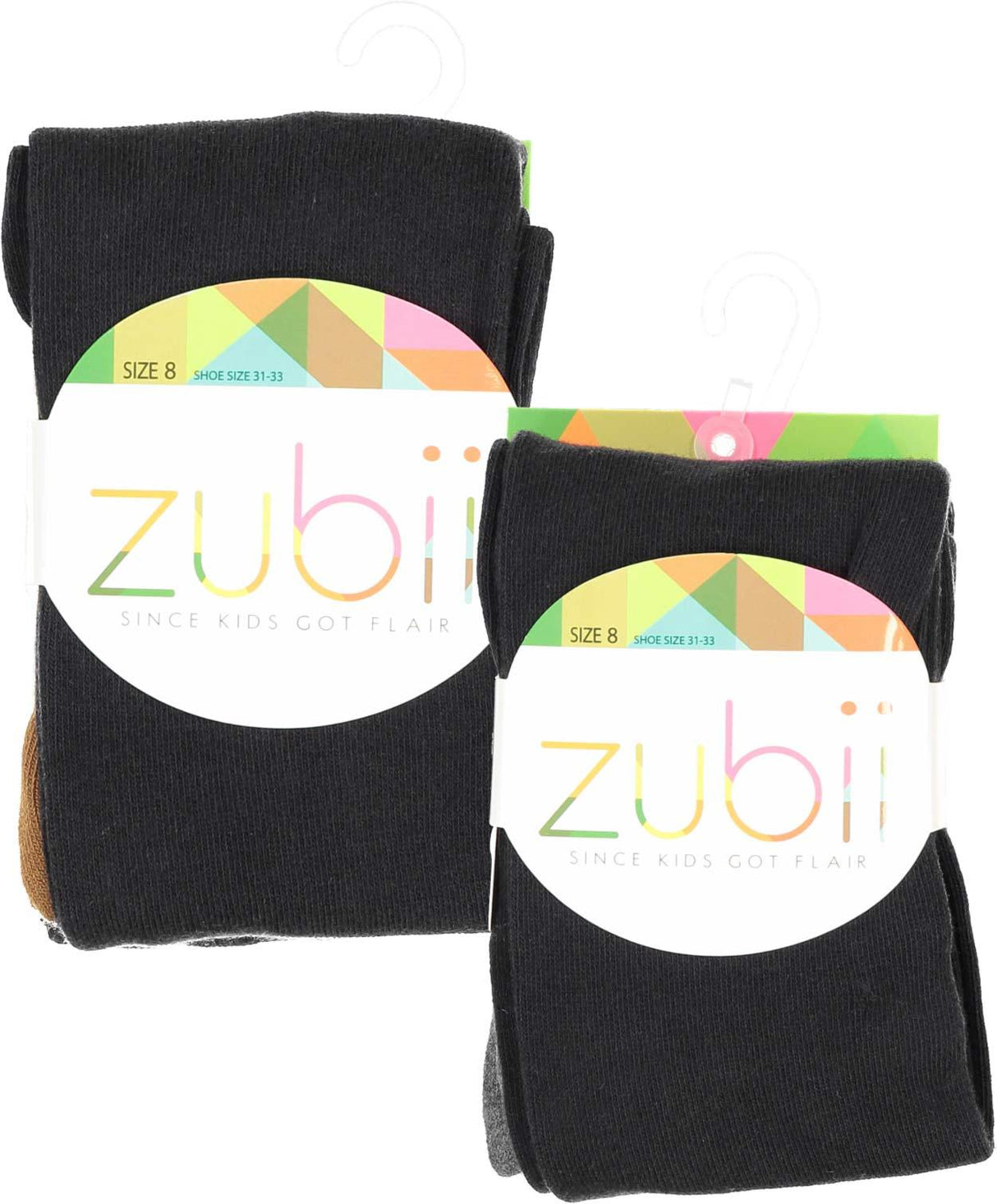 Zubii Girls Zebra Heart Cotton Tights - 693