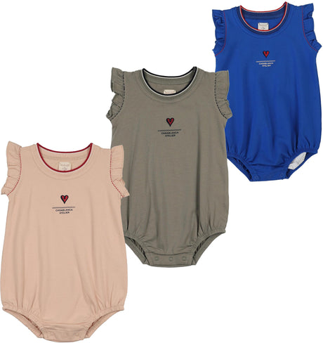 Analogie by Lil Legs Outerfield Collection Baby Girls Romper - OGR