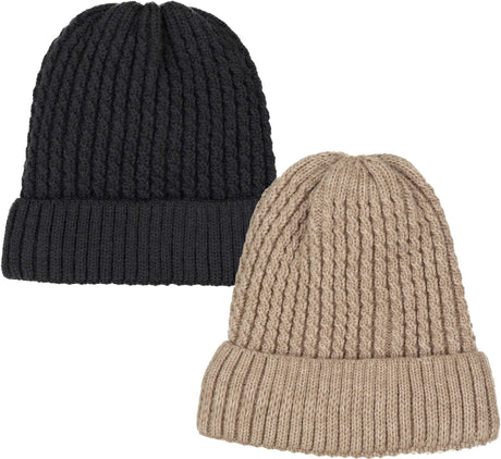 Dacee Boys Girls Cable Knit Hat - HT23