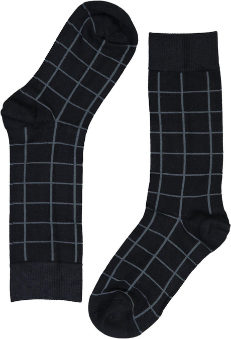 Florence Mens Modal Colored Plaid Socks - 225