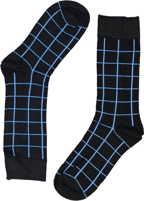 Florence Mens Modal Colored Plaid Socks - 225