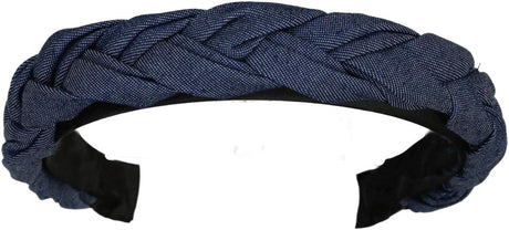 Keshet Girls Denim Braid Headband - HB704