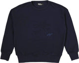 Hello Yellow Girls Bow Imprint Sweatshirt - C-27361