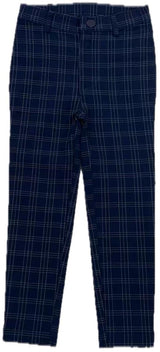 Navy Windowpane