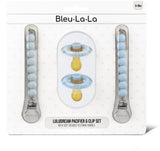 Bleu La La Luladream Pacifier & Clip Set - LLD