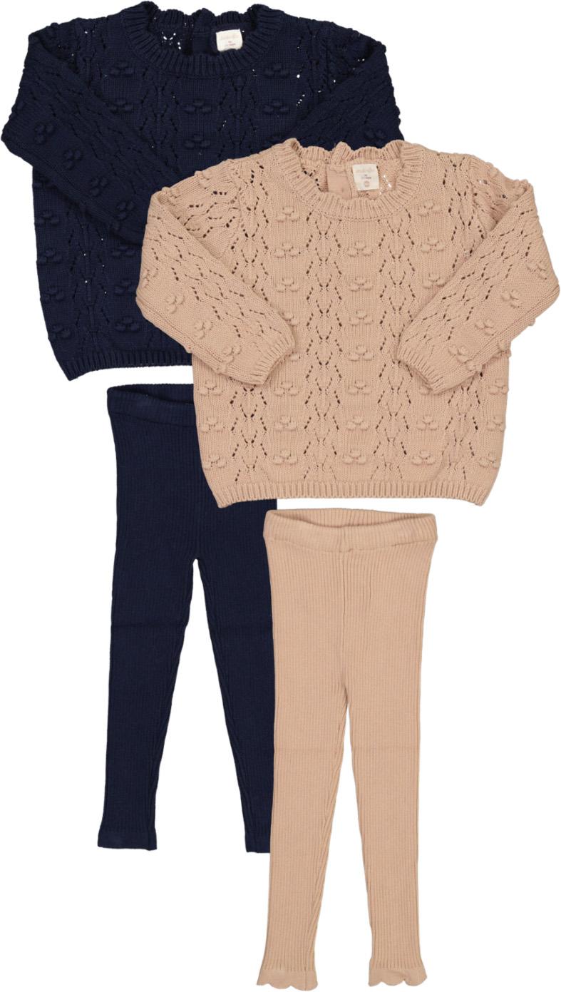 Analogie by Lil Legs Knit Collection Baby Boys Girls Outfit Set - DGKS