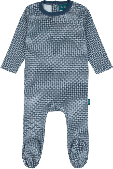 LayLay Baby Boys Girls Cotton Weave Print Footie - S26-152