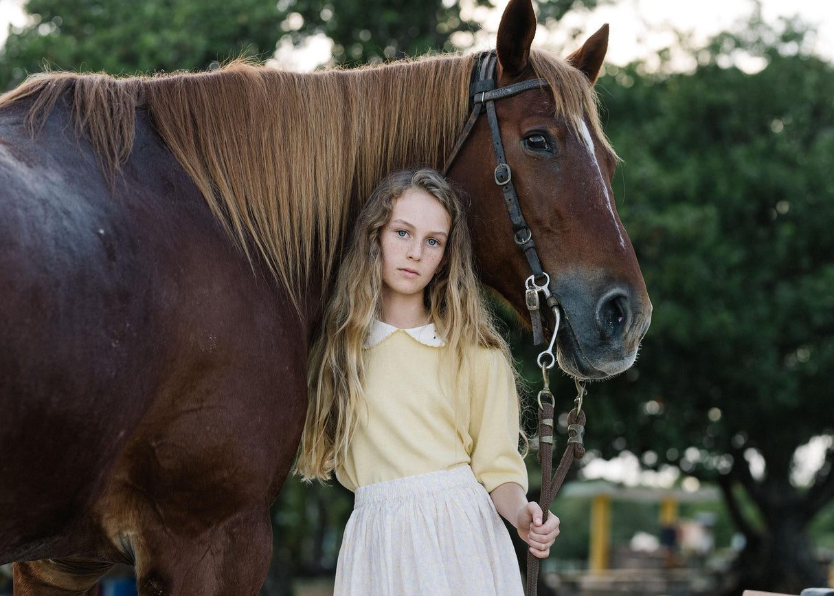 Analogie by Lil Legs Sunny Blossoms Collection Girls Sweater - SBGSW