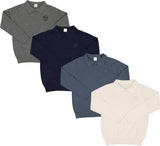 Analogie by Lil Legs Knit Collection Boys Polo Sweater - DKP