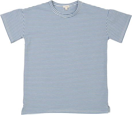 Lil Legs Blue Collection Boys Boxy Short Sleeve T-shirt Tee