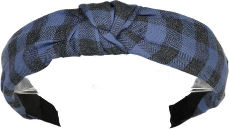 Keshet Girls Gingham Headband - HB407