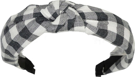 Keshet Girls Gingham Headband - HB407