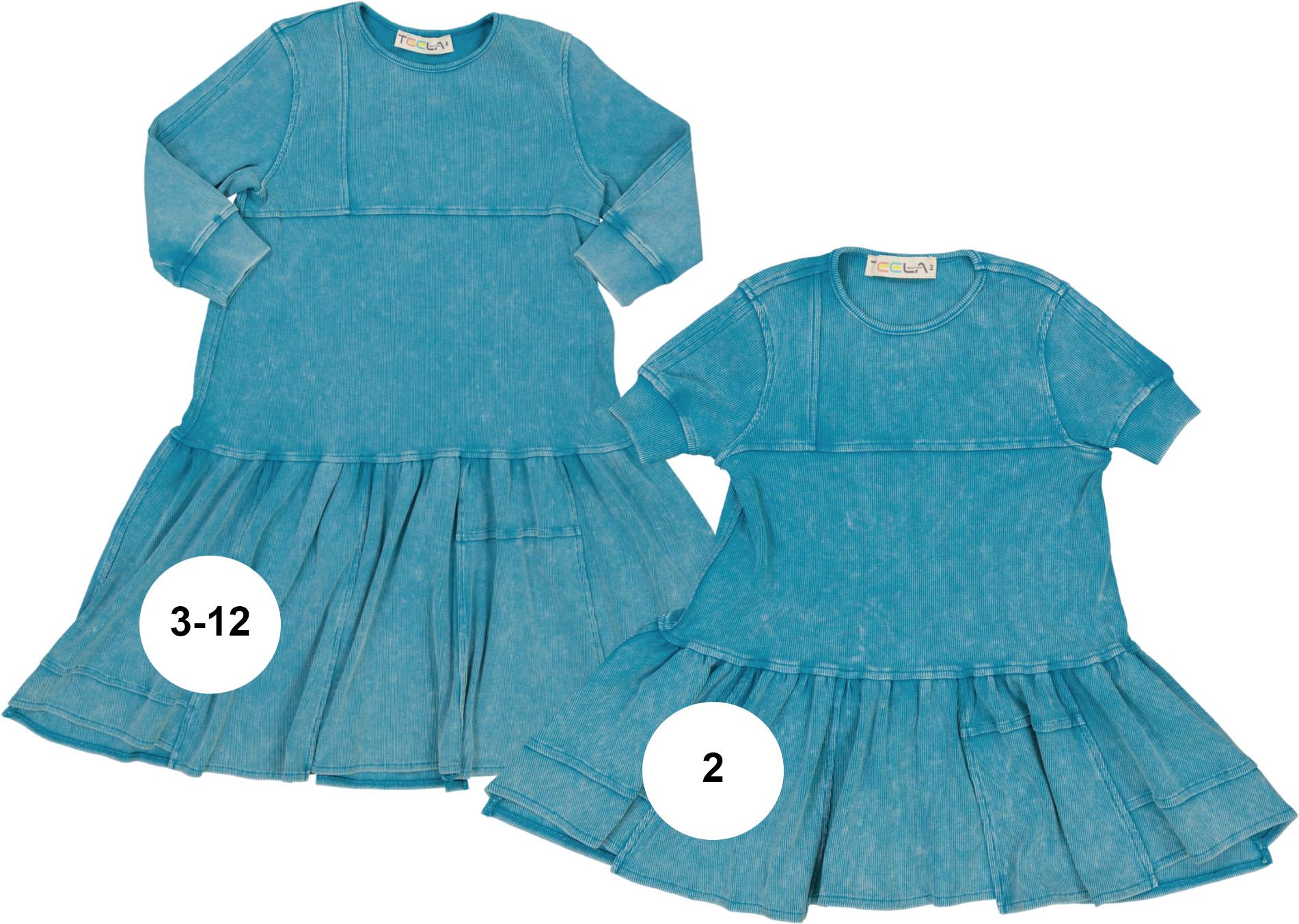 Teela Girls Mineral Wash Dress