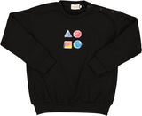 Bondoux Bebe Boys Girls Shapes Sweatshirt - 441T-BLBL
