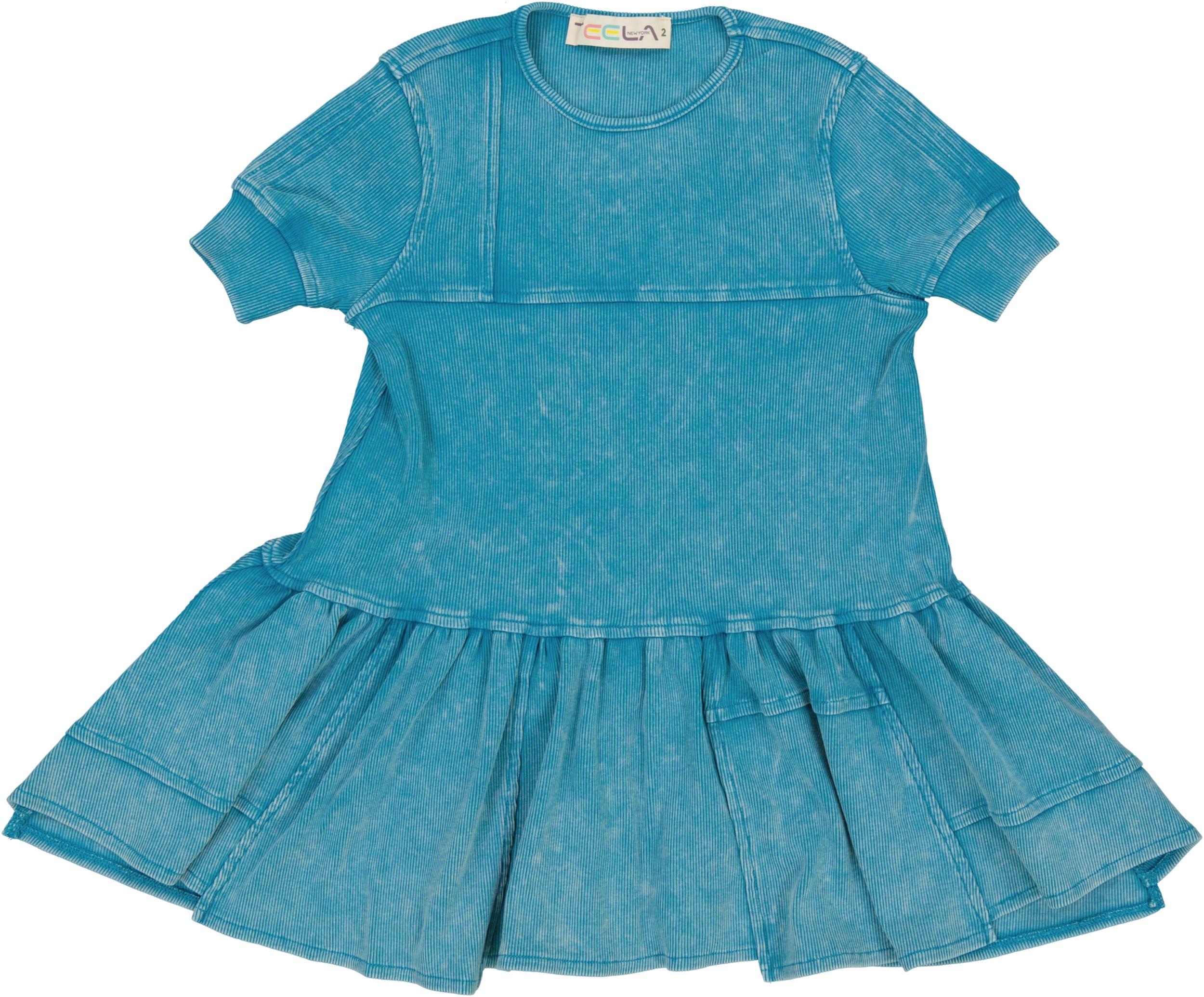teela denim dress Tanela Dress S / Sea