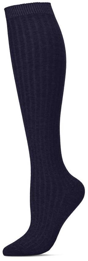 Spot On Basics Girls Ribbed Cotton Knee Socks - SP-1039