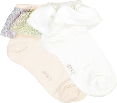 JRP Girls Gauzy Lace Ankle Socks - AGZ