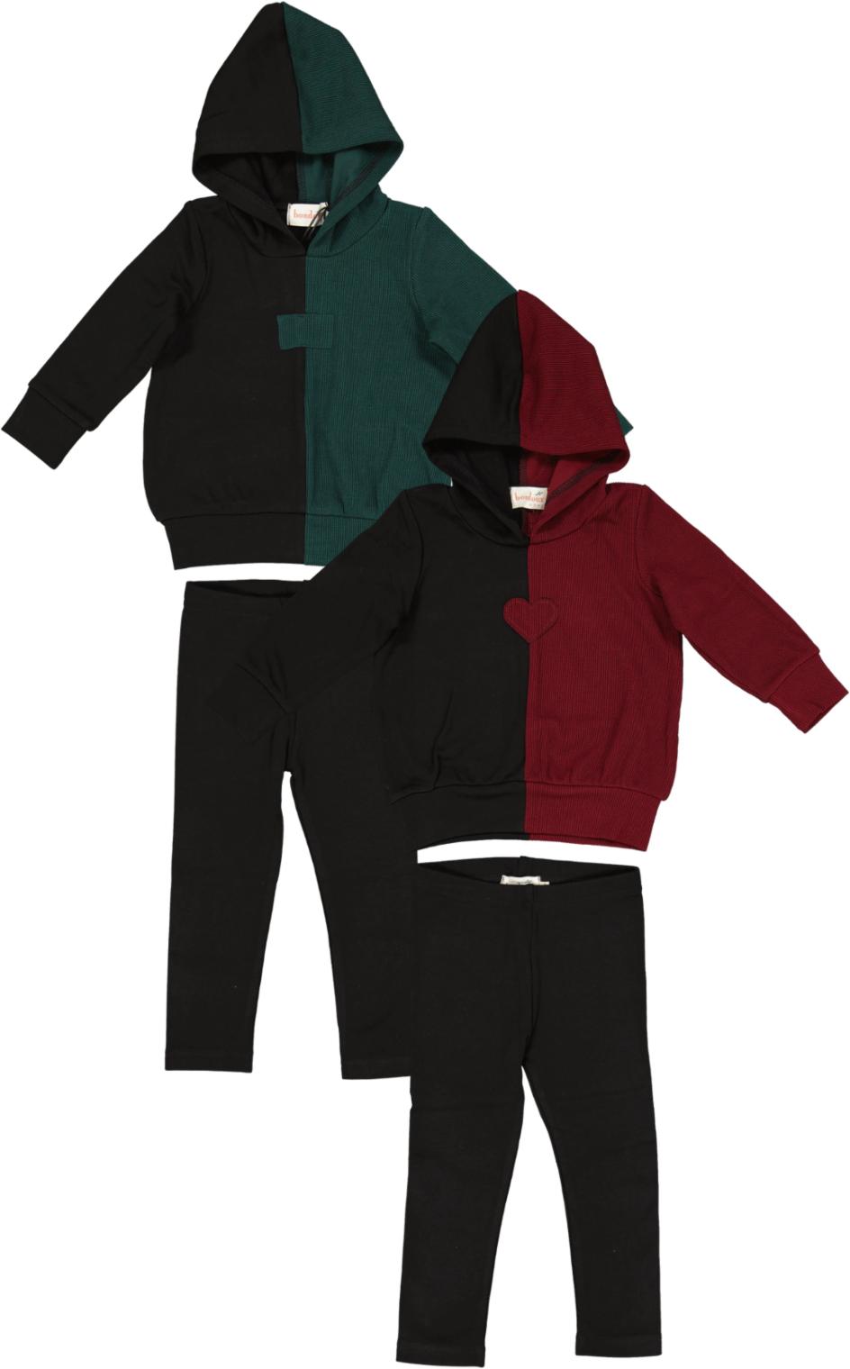 Bondoux Bebe Baby Boys Girls Two Tone Outfit - 444TP
