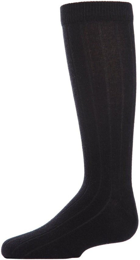 Memoi Boys Bamboo 3 Pack Ribbed Dress Socks - MK-10960