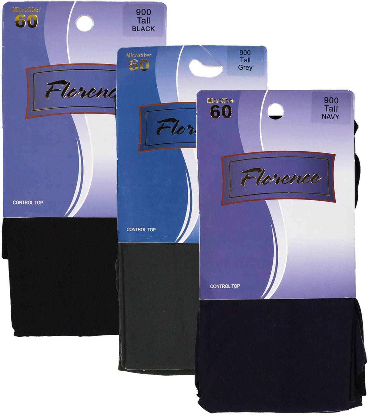 Memoi 2 pack Microfiber Tights MO-646, 60 Denier