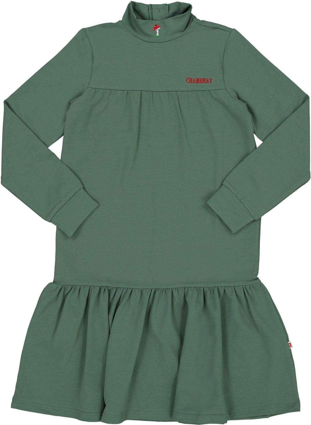 Chambray Girls Mushroom Dress - MR507