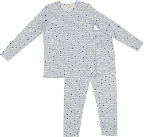 Lola Boys Girls Cherry Print Cotton Pajamas - SB6CP7318E