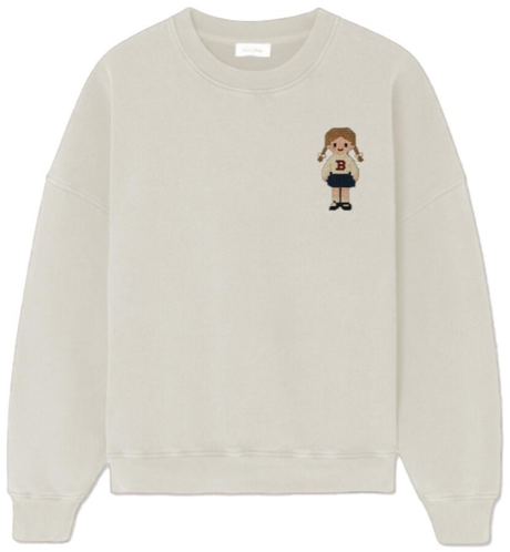 Analogie by Lil Legs Lil People Collection Girls Doll Sweatshirt - AF26S547B
