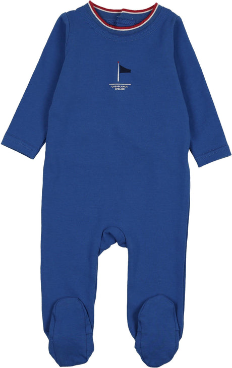 Analogie by Lil Legs Outerfield Collection Baby Boys Cotton Footie - OBFT