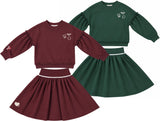 Principi Girls Smiley Sweatshirt Outfit - KW65