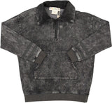 Teela Boys Mineral Wash Long Sleeve Polo Shirt - 21-074
