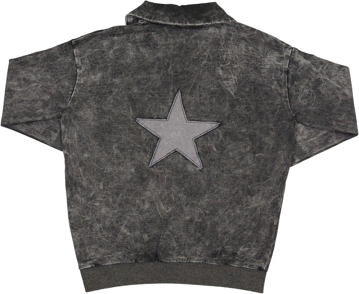 Teela Boys Mineral Wash Long Sleeve Polo Shirt - 21-074