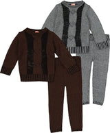 Clo Baby Boys Cable Knit Outfit - WB6CP7480E
