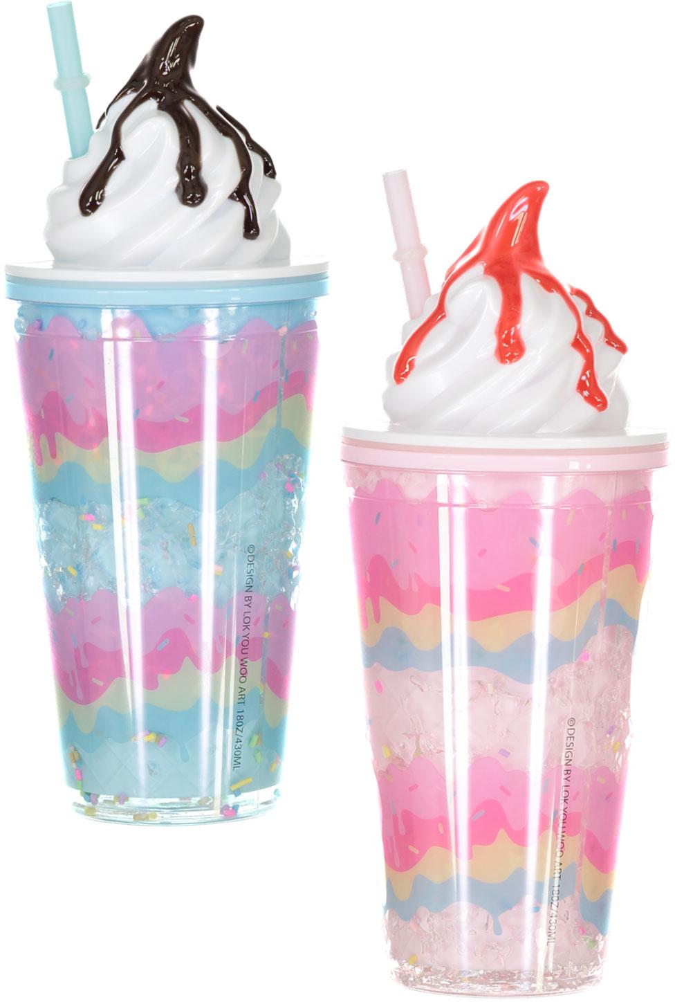Bewaltz Layered Soft Serve Ice Cream 16 oz Tumbler - 4433-4440
