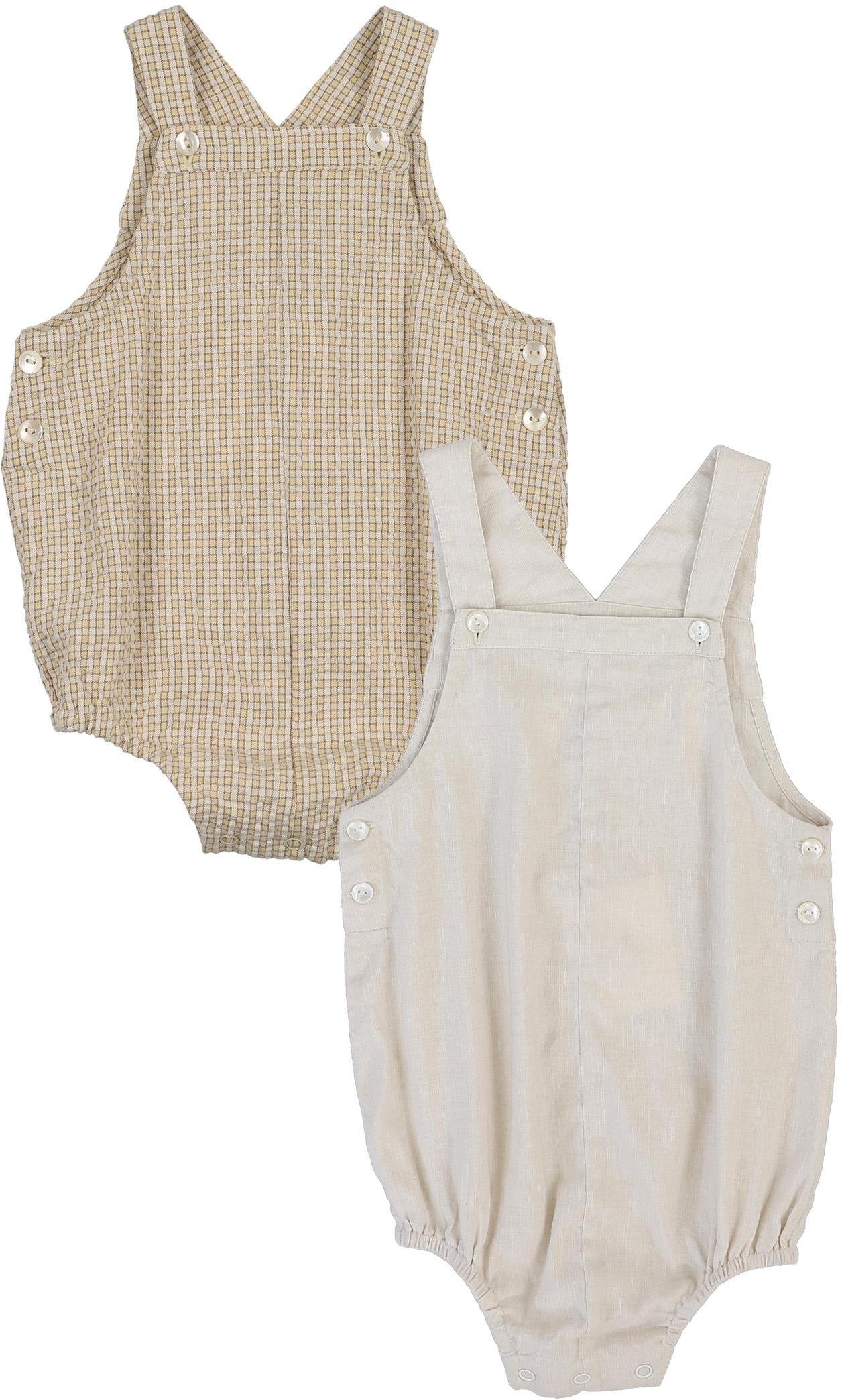 Analogie by Lil Legs Sunny Blossoms Collection Baby Boys Romper