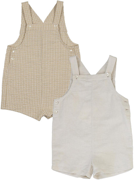 Analogie by Lil Legs Sunny Blossoms Collection Boys Overall - SBOV