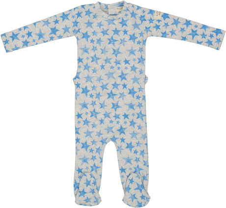 Crew Kids Baby Boys Girls Cotton Stars Footie - SG3116