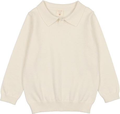 Lil Legs Knit Basic Collection Boys Long Sleeve Knit Polo Sweater - LSKP