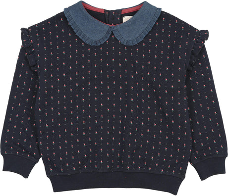 Navy Print