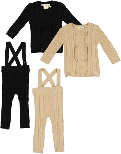 Teela Baby Boys Cable Knit Outfit - 21-236