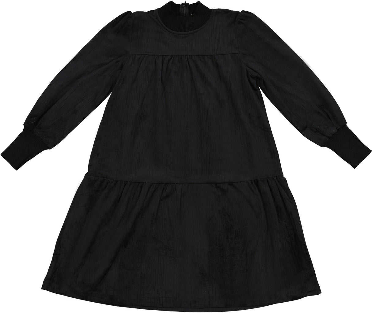 Charlotte & George Girls Velour Dress - WB5CP7296