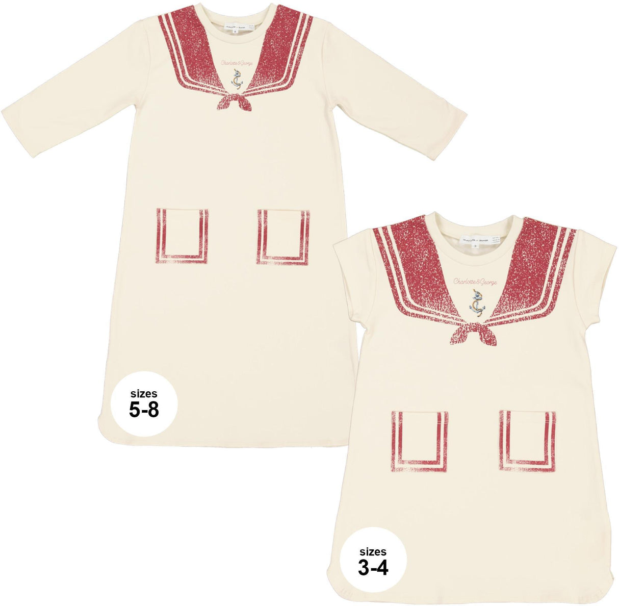 Cream/Red