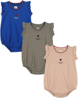 Analogie by Lil Legs Outerfield Collection Baby Girls Romper - OGR