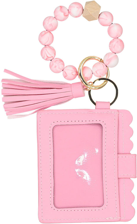 Bewaltz Beaded Bracelet Card Holder Wallet - 5003