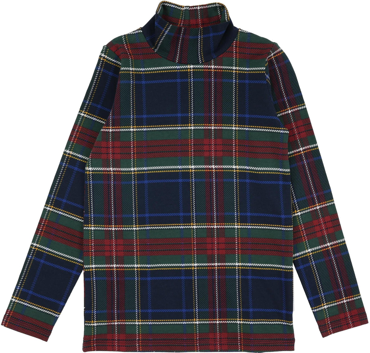 Analogie by Lil Legs Plaid Collection Boys Girls Mockneck Turtleneck - PMN