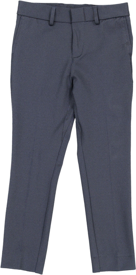 T.O. Collection Boys Flat Front Knit Stretch Dress Pants - A6