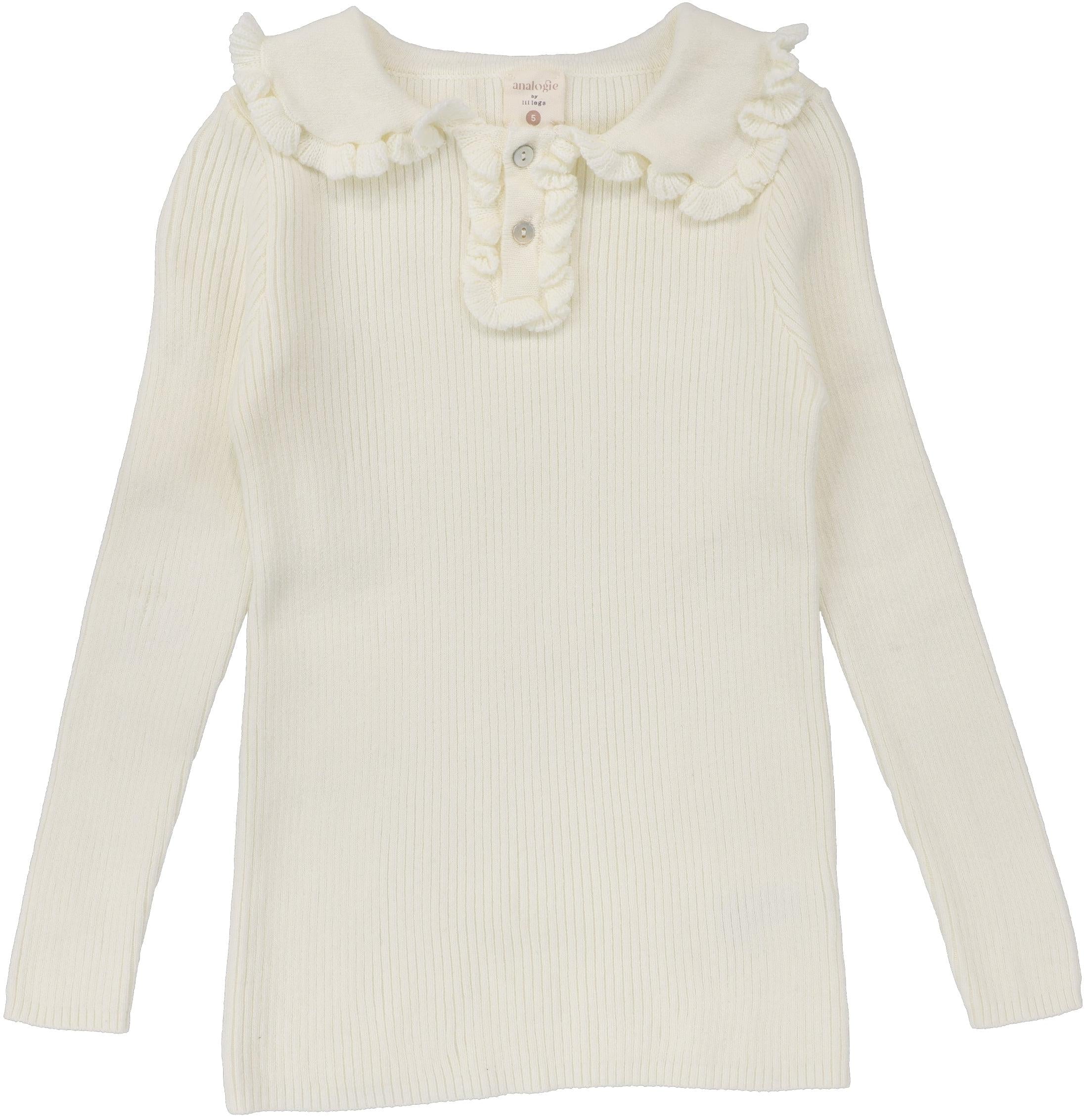 Analogie by Lil Legs Shabbos Collection Girls Knit Polo