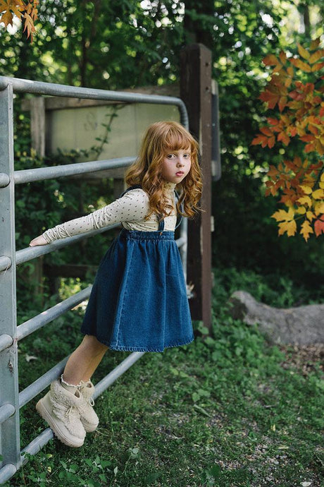 Analogie by Lil Legs Sweet Campaign Collection Girls Printed Mockneck - AF26T709