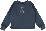 Analogie by Lil Legs Sherpa Collection Boys Varsity Sweatshirt - SVT